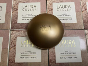 Laura Geller Highlighter Trio Warm-n-Whimsy 24K Glow, Angel Glow and Sugar Glow