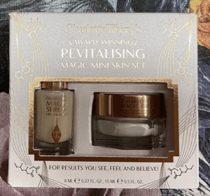 Charlotte Tilbury skincare Revitalizing Magic Mini Skincare Set