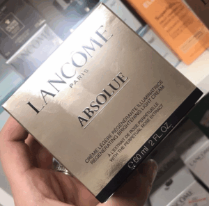 Lancome Absolue Regenerating Illuminate Brightening Light Cream 60ml Damaged Box